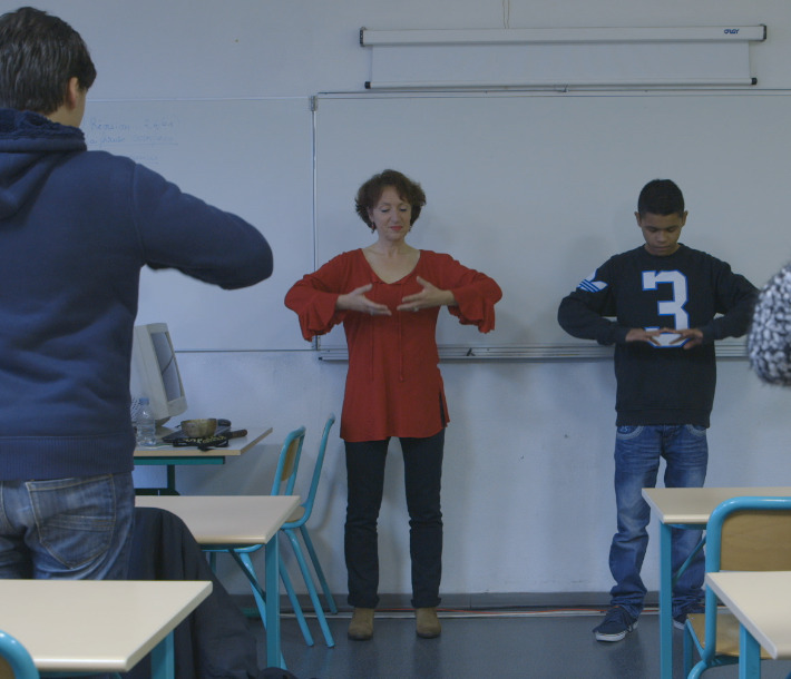 Movement activity during a programme session